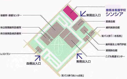 シンシア内案内図